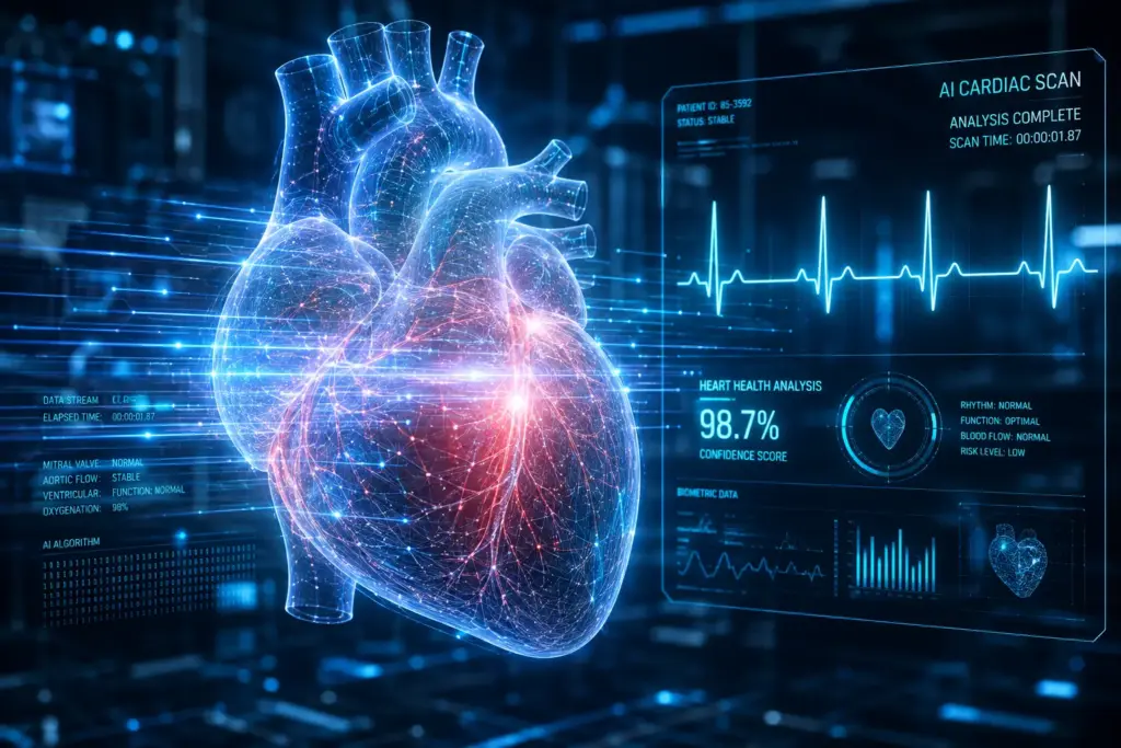 AI tool detects signs of heart disease from ECG in under two seconds 1 This AI can read your heart in under 2 seconds.